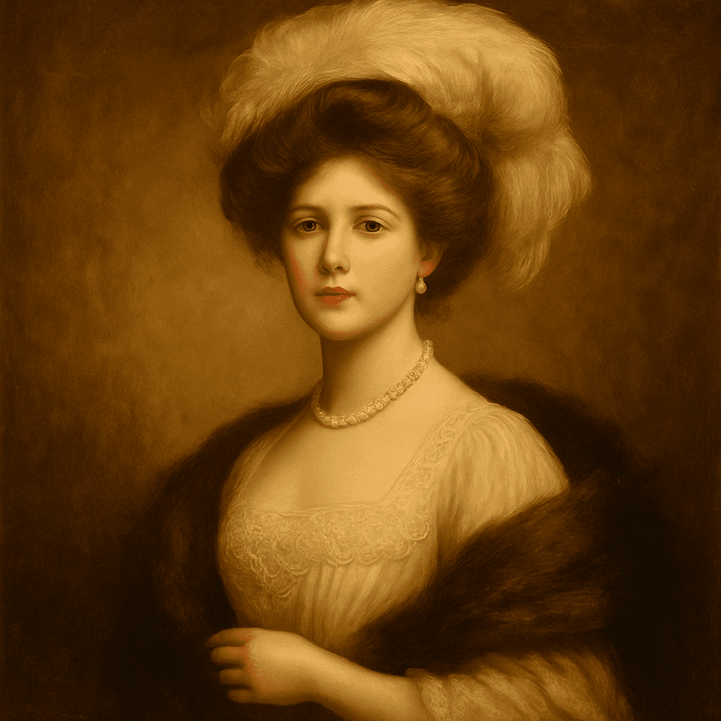 Edwardian Elegance in Soft Hues