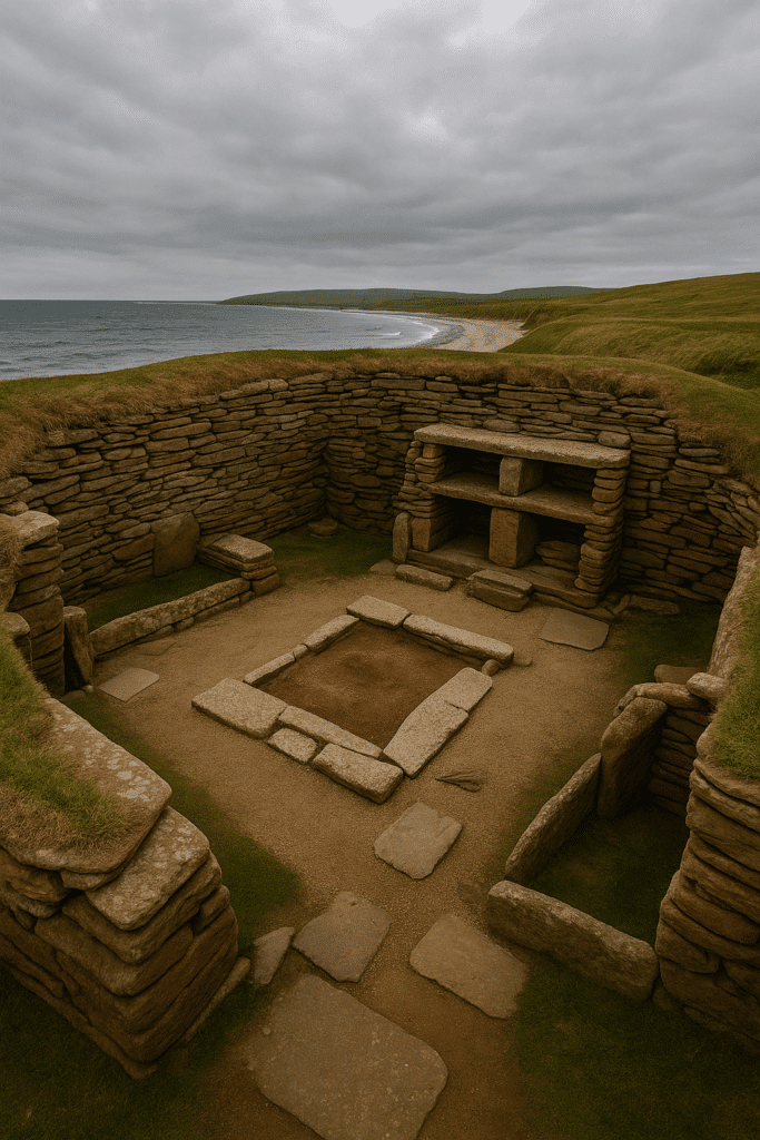 Neolithic Stone House in Orkney